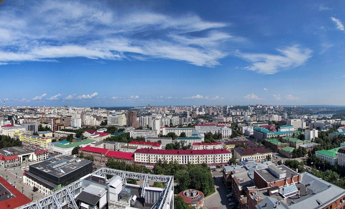 Уфа с высоты птичьего полета, откуда градостроительных проблем не видно. Фото: Дмитрий ФАЙЗУЛЛИН