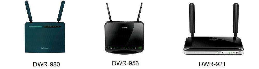 Маршрутизаторы D-Link со встроенным LTE-модемом