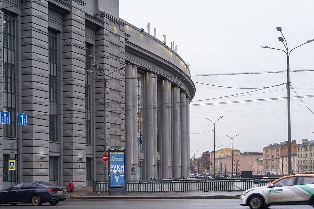 Вид в сторону Обводного канала