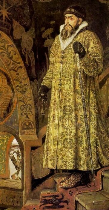 КАРТИНА "ЦАРЬ ИВАН ВАСИЛЬЕВИЧ ГРОЗНЫЙ", 1897, ВИКТОР ВАСНЕЦОВ