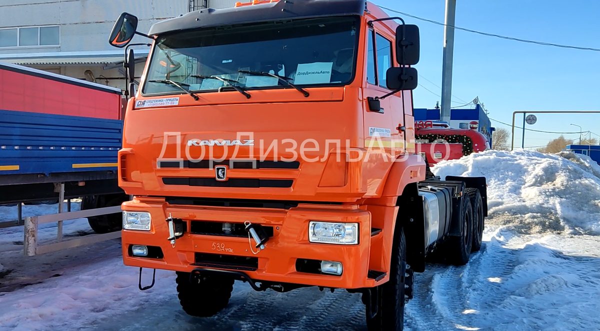 Полноприводный седельный тягач Камаз 65225