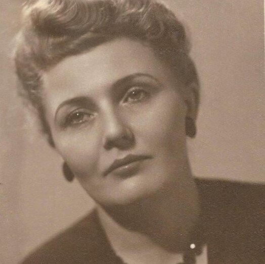 Тамара Петкевич в 1958 г.