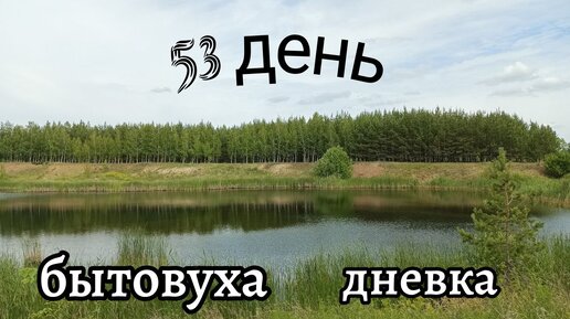 53 день велопутешествия. Дневка в соснах с видом на пруд. Готовка, бытовуха. Полевая еда