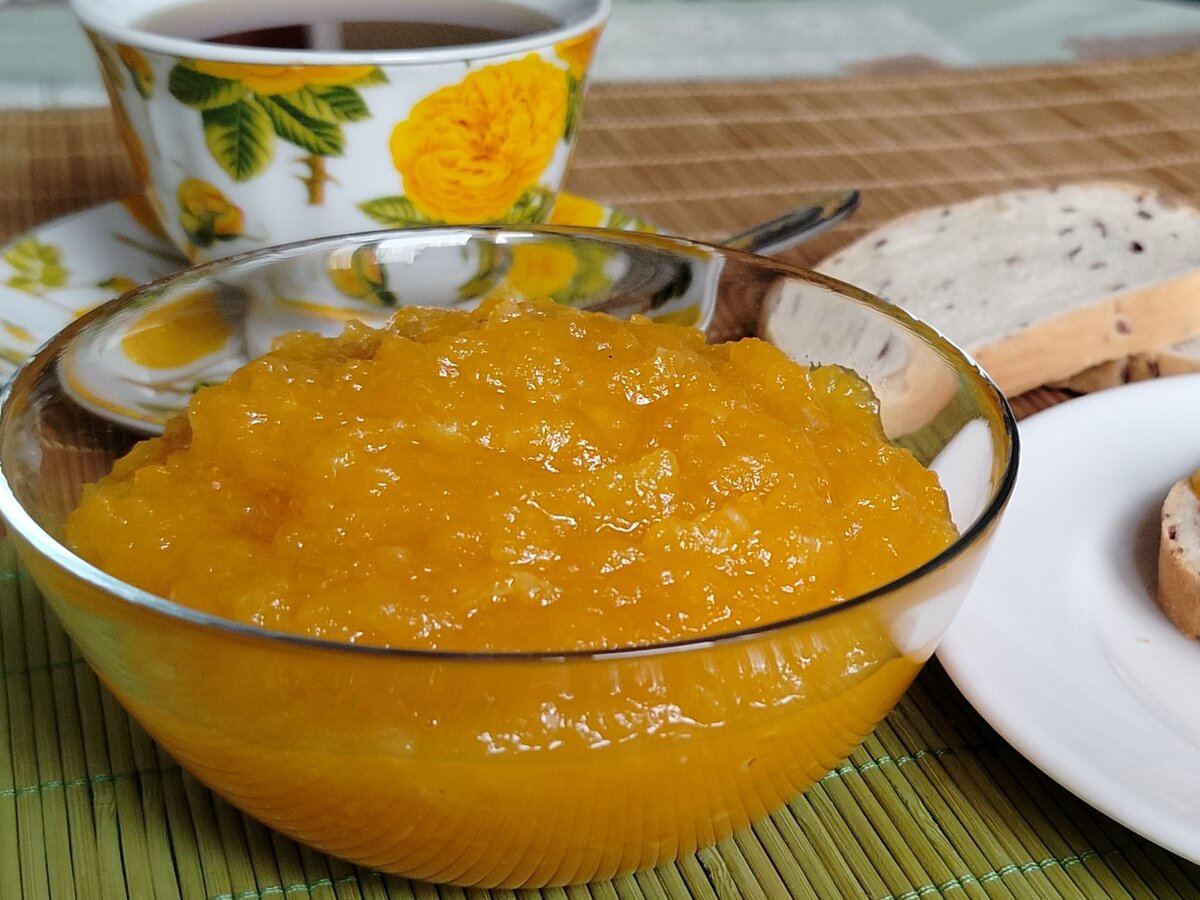 Джем из яблок, апельсинов и мандаринов