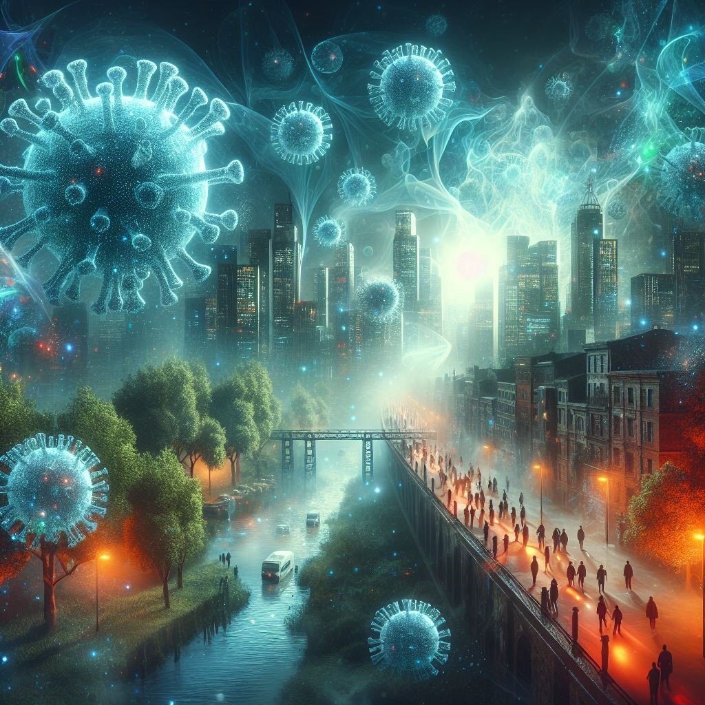 Эпическая картина вирусного заражения компьютера