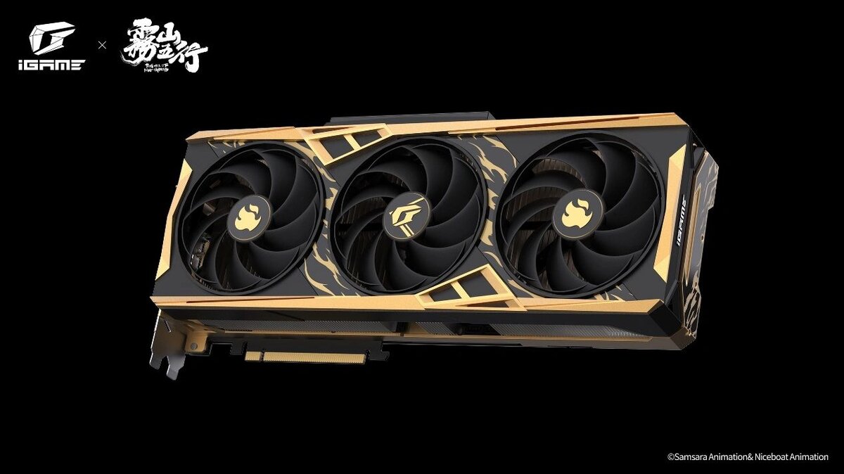 Colorful выпустит чёрно-золотистые GeForce RTX 4070 (Ti) SUPER по аниме « Туманный холм пяти стихий» | OVERCLOCKERS.RU | Дзен