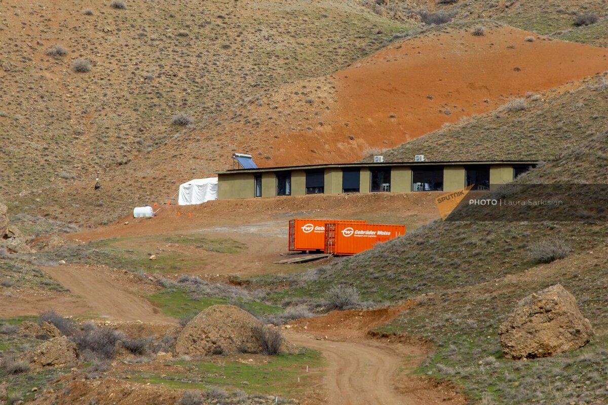 Аналоговая космическая станция для исследования Марса в селе Армаш © Sputnik / Laura Sarkisian