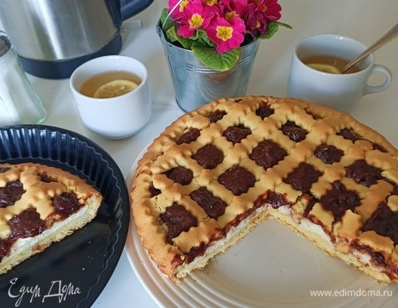 Кростата с двойной начинкой