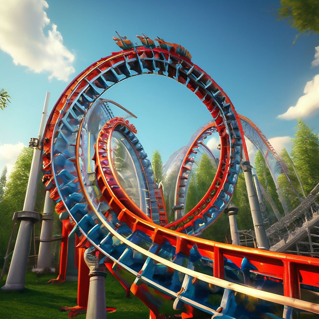 Американские горки вообще назывались русскими Горками. Но стабильности во фрилансе все-равно не видать😅