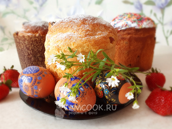 Самые нежные куличи на Пасху - всегда пышные и вкусные