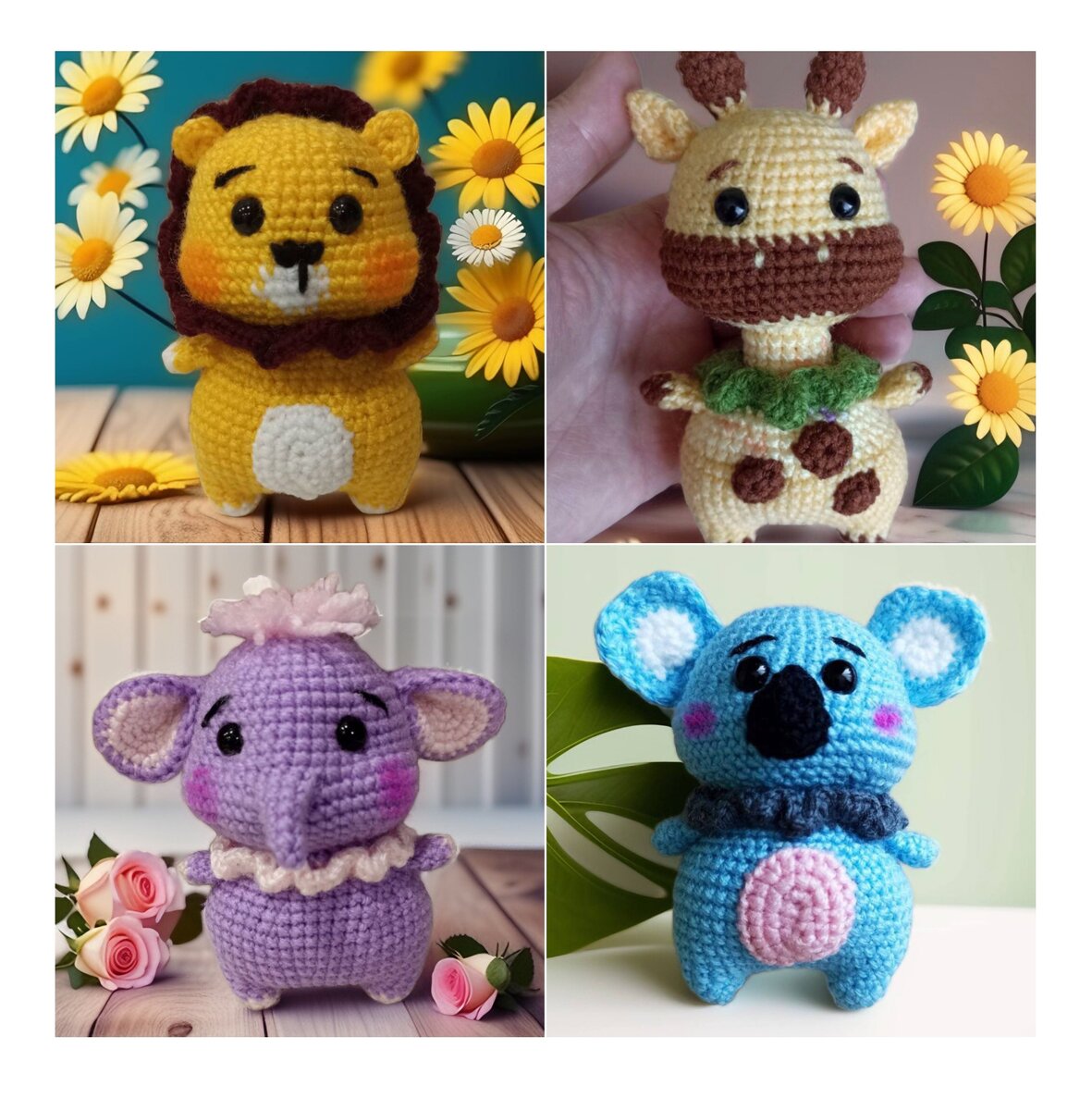 Вязаные игрушки