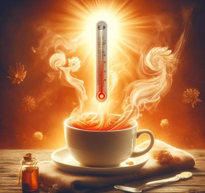 Чай при повышенной температуре