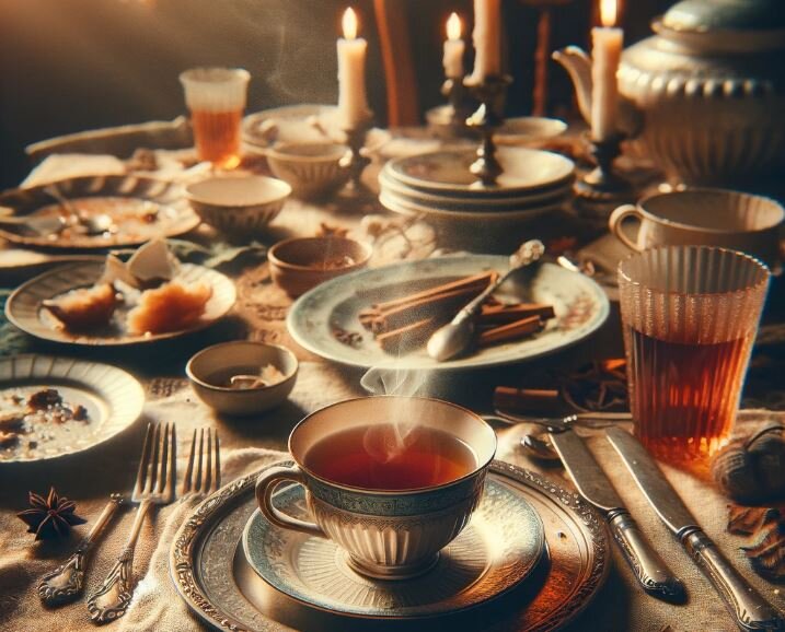 Через сколько пить чай после еды