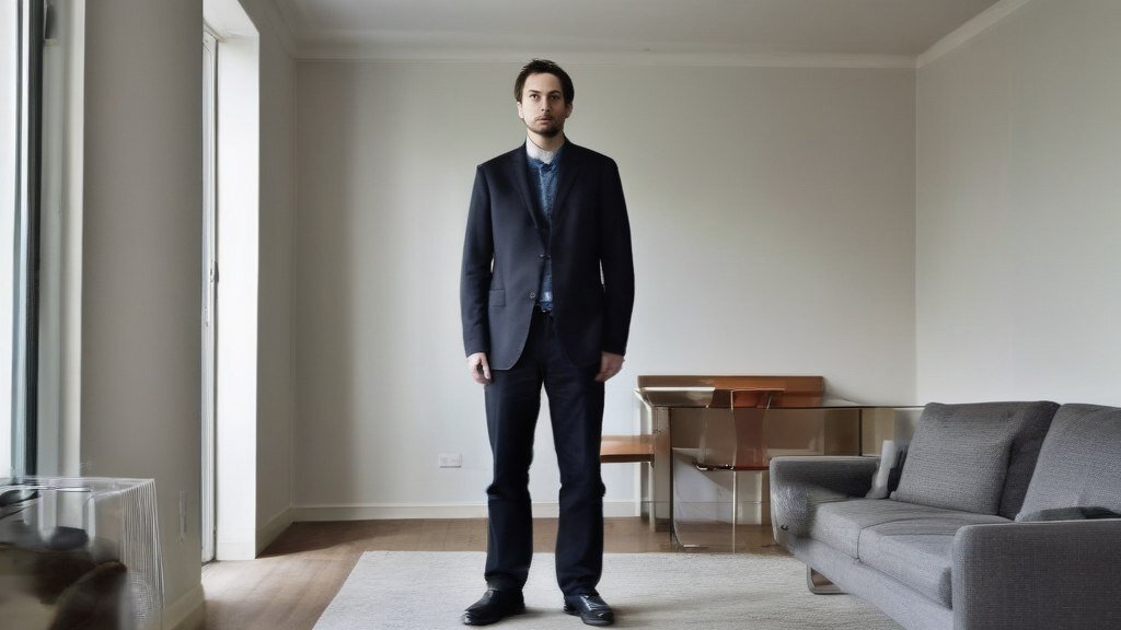 Достаточно просто заглянуть в дом мужчины, и вы узнаете его хаактер. Изображение создано AI