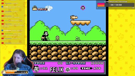 Кот Феликс - игра детства на NINTENDO SWITCH 30 баксов за ностальгию Felix the Cat 