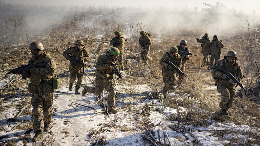     Украинские военные в зоне СВО AP Vadim Ghirda