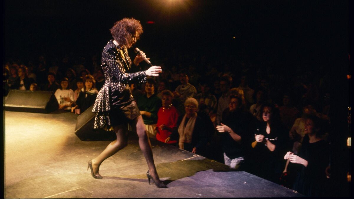 Sobli / RDB / ullstein bild via Getty Images📷Селин Дион во время записи программы на телевидении, 1988 год