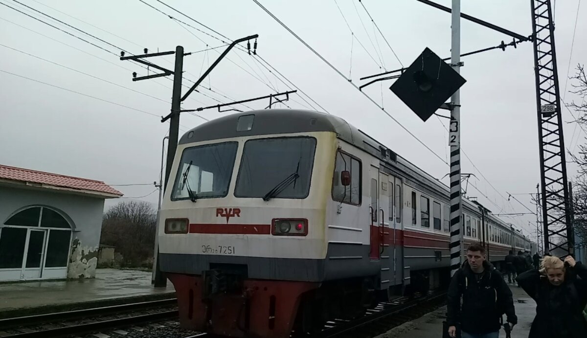 Электричка Тбилиси - Боржоми