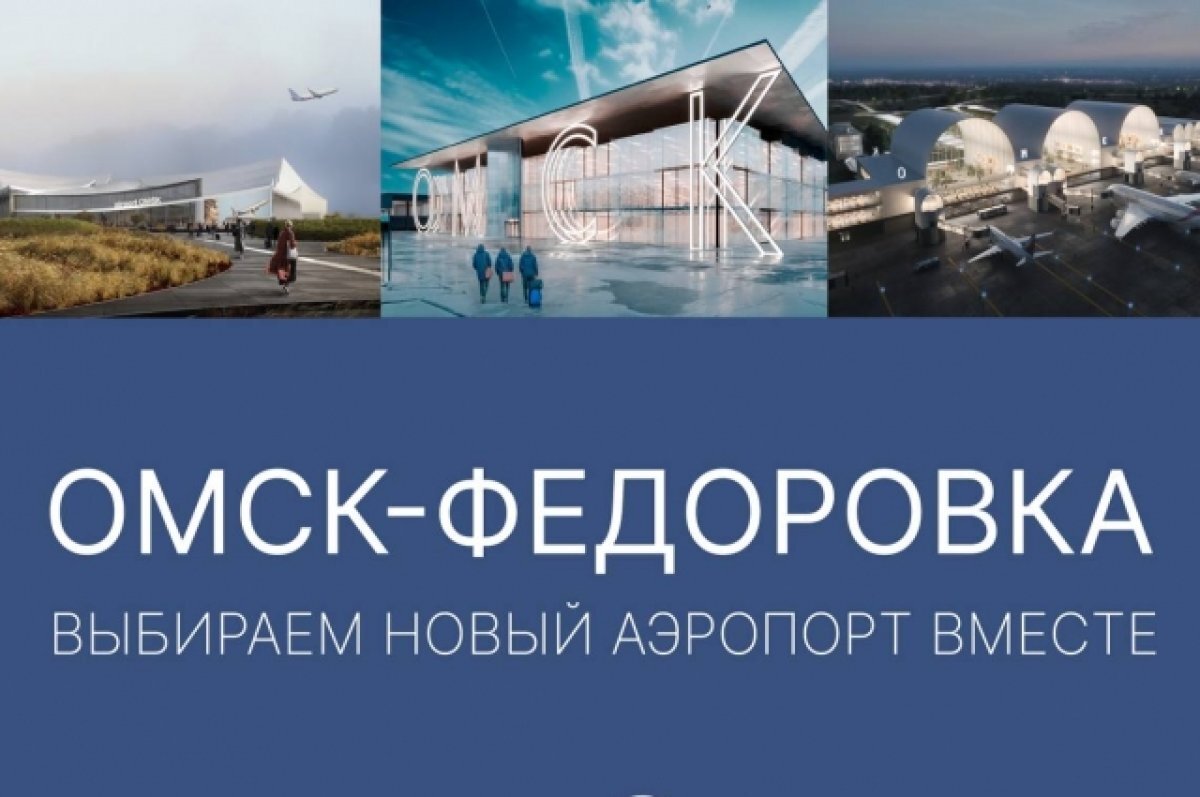    В Омске завершилось голосование за проект нового аэропорта