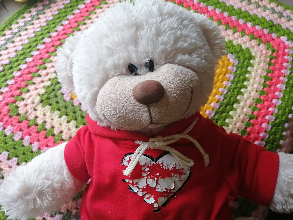 Самый добрый мишка на свете. Распахнул свои объятья и готов дружить 24/7