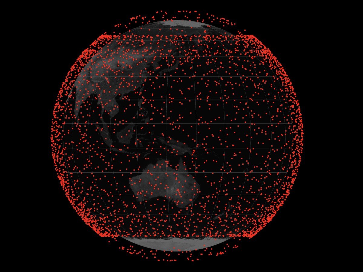    Все спутники Starlink теперь можно отслеживать в реальном времени