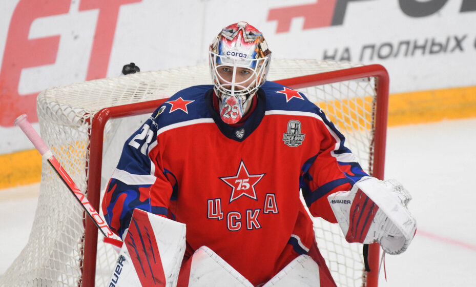    ФХР пострадала из-за голкипера ЦСКА Ивана Федотова. Фото: Global Look Press