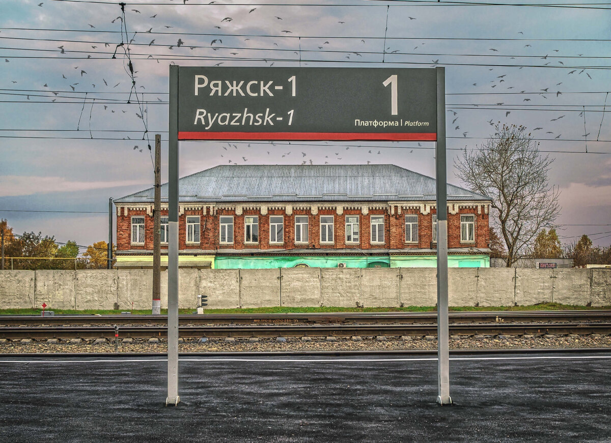 Железнодорожная платформа Ряжск 1