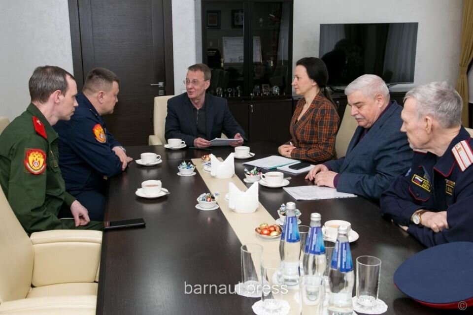    Встреча с Героем России Андреем Тимошенко. Источник: barnaul.org