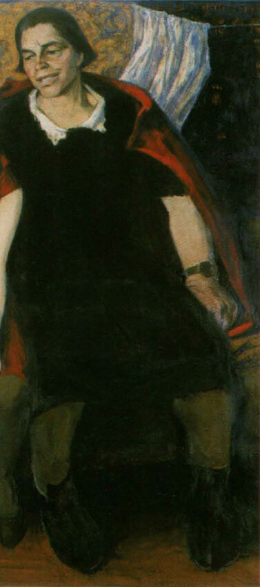 Б.М. Неменский. «Три женщины. Вечер» (1967). Фрагмент