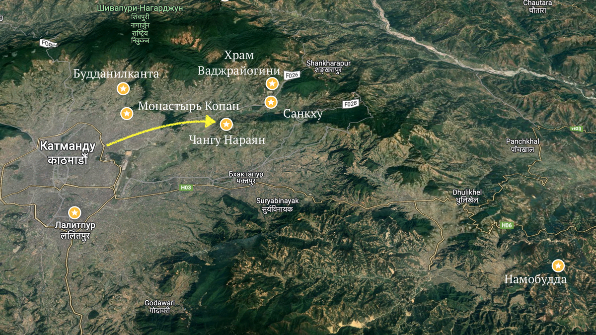 Чангу Нараян на карте