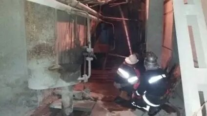 В «Центрэнерго» надеются, что станцию удастся отремонтировать. Фото: ГСЧС
