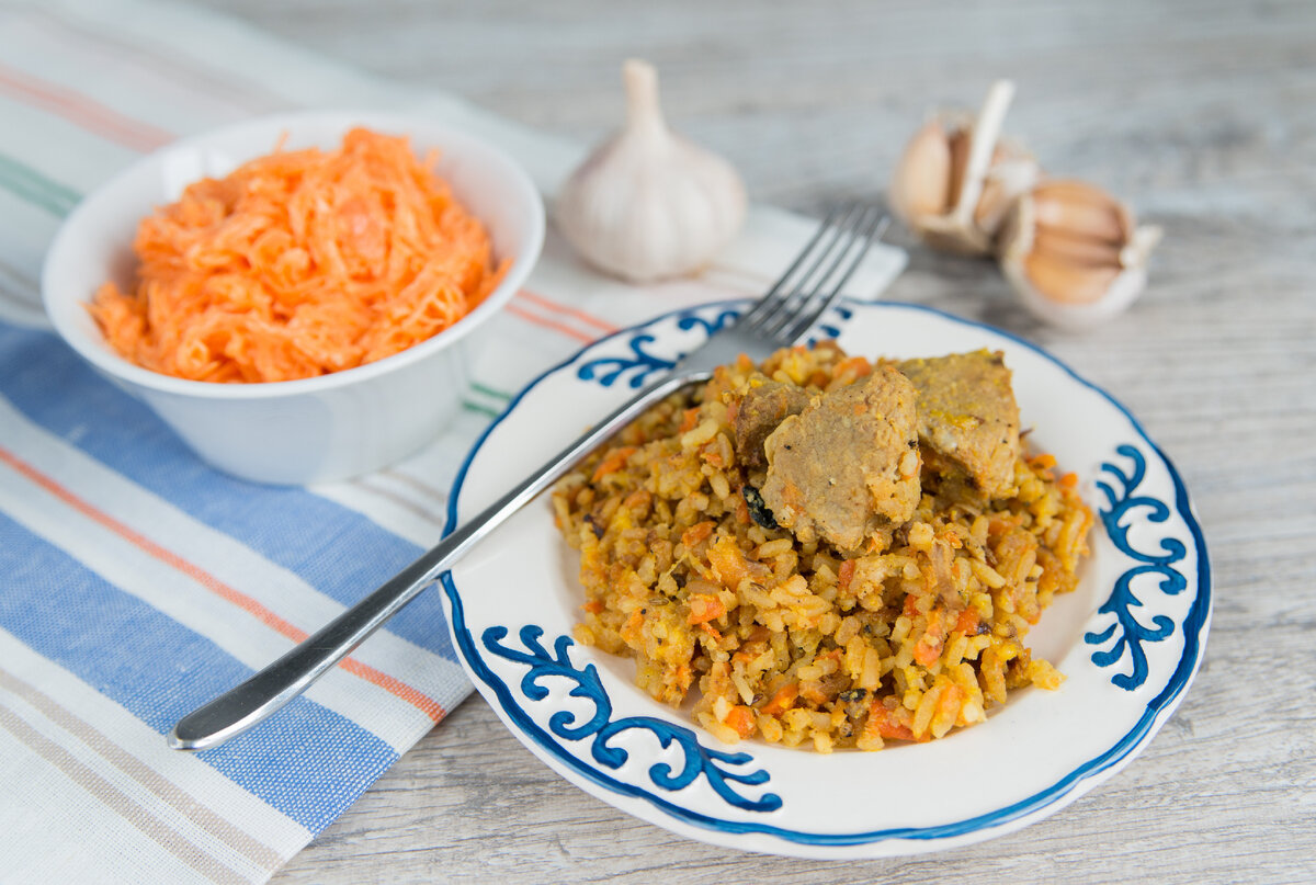 Вкусный и ароматный плов со специями и приправами