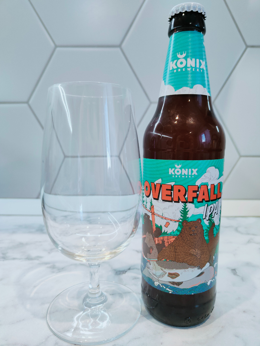 Пиво "IPA Overfall" (ИПА Оверфол) от Konix Brewery