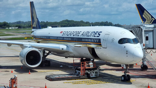 Download Video: Airbus A350-900 а/к Singapore Airlines | Рейс Куала-Лумпур — Сингапур