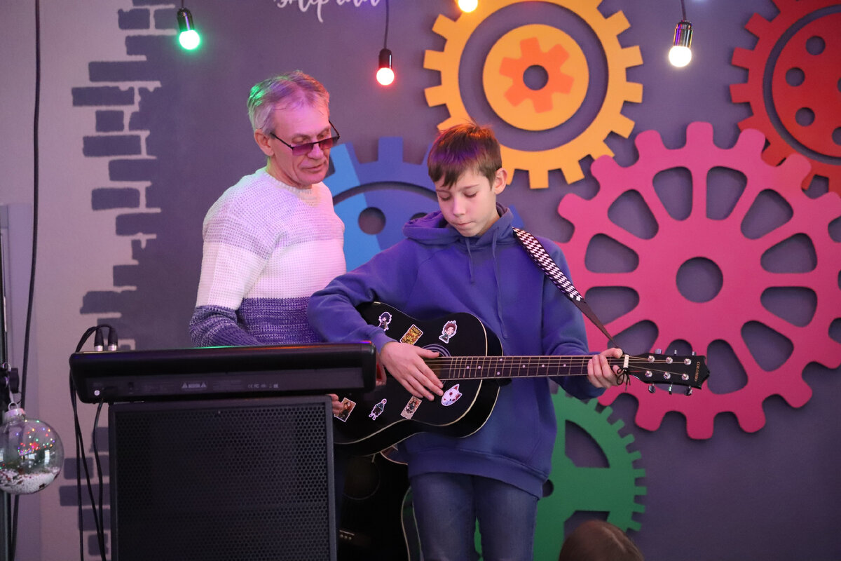 Со своим учеником