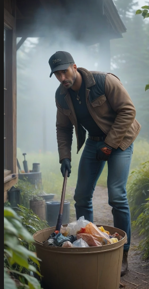 Очистите участок от сорняков и мусора