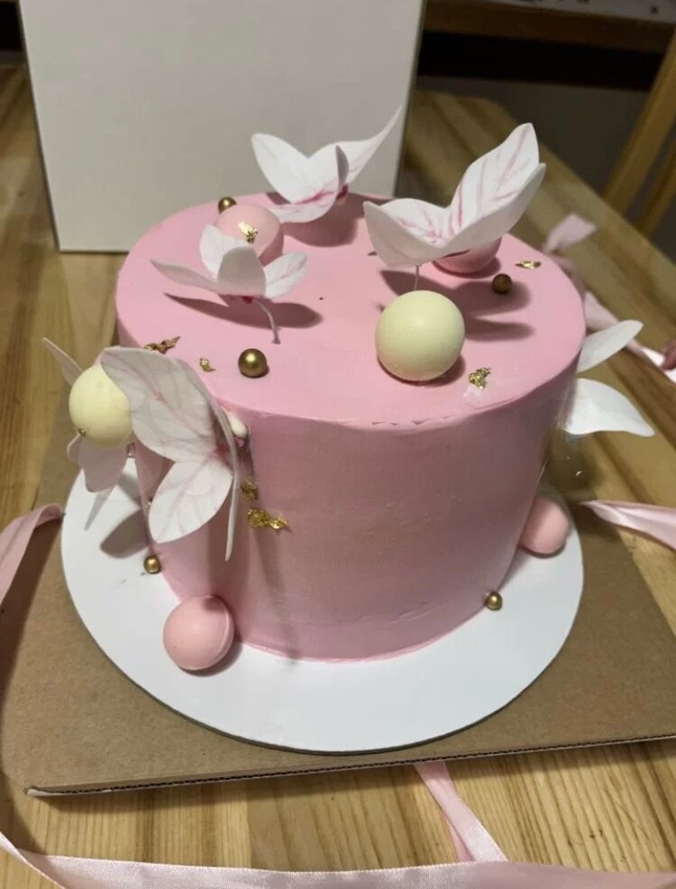 Полученный торт