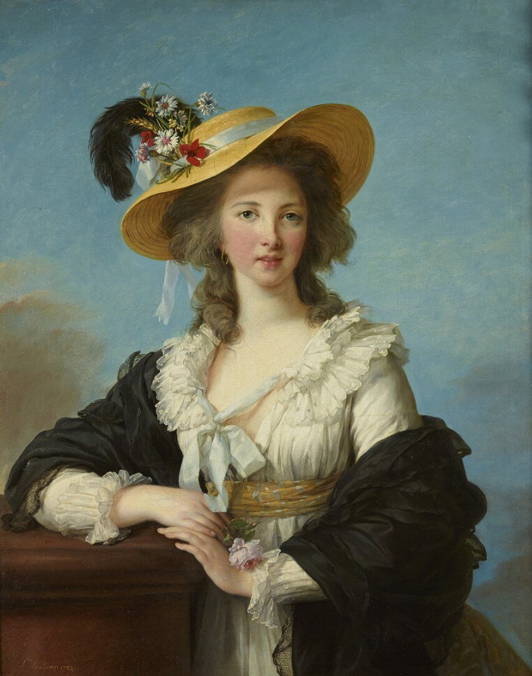 Портрет герцогини де Полиньяк (Элизабет Виже-Лебрен, 1782 г.) / Источник: © Château de Versailles, Dist. RMN / © Christophe Fouin https://collections.chateauversailles.fr/?permid=permobj_375dbf37-bba8-486d-9e67-50a403fc58ff#92e8d05d-6545-4926-8435-c339665ee60b