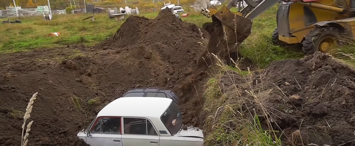 Начали засыпать