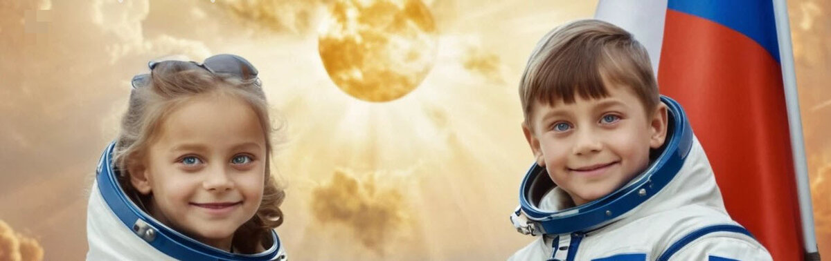 Наши будущие космонавты!