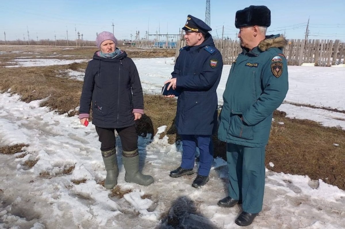    20 дворов находятся под угрозой подтопления в селе Ащебутак