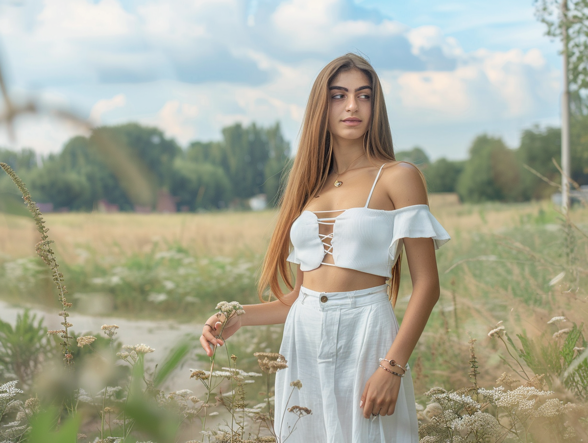 Люблю гулять по полям, по лугам