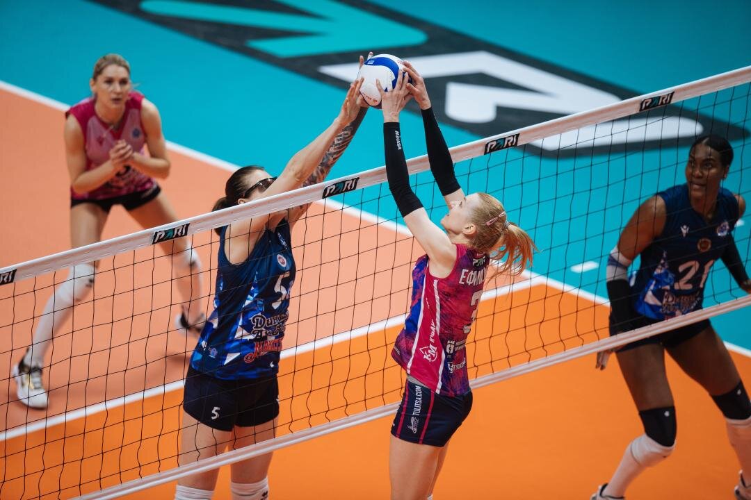 Матч "Динамо-Ак Барс" - "Тулица". Фото - ВК "Динамо-Ак Барс".