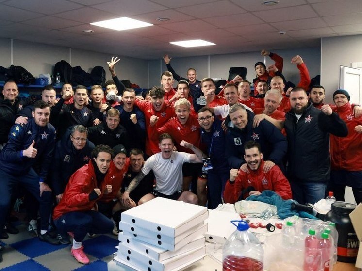     «СКА-Хабаровск» на домашнем поле в Санкт-Петербурге обыграл «Сокол». Фото: ФК «СКА-Хабаровск»