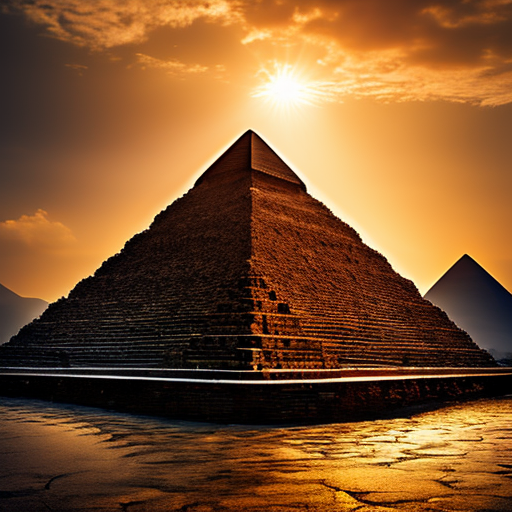 Пирамида Хеопса по мнению ИИ, продолжаю эксперимент