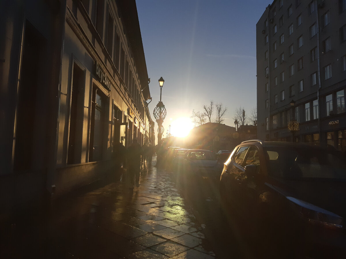 Луч надежды на московских улицах