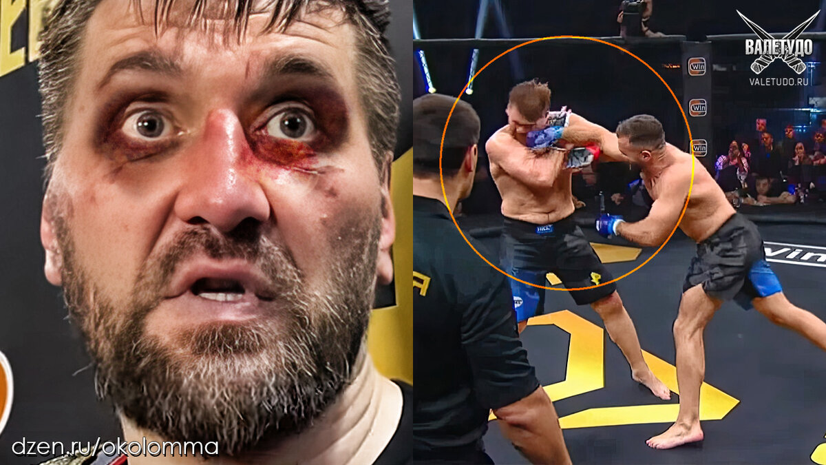 Виталий Минаков после боя с Оли Томпсоном | valetudo.ru 