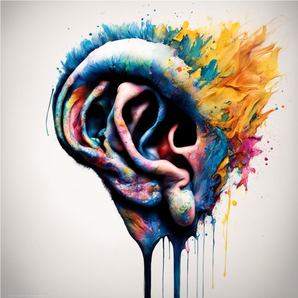 Огромное ухо от нейросети