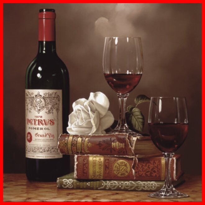 Изольда по такому случаю распечатала бутылку старого французского вина