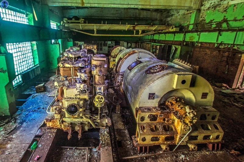Ядерный реактор подводной лодки в заброшенном учебном центре подводников